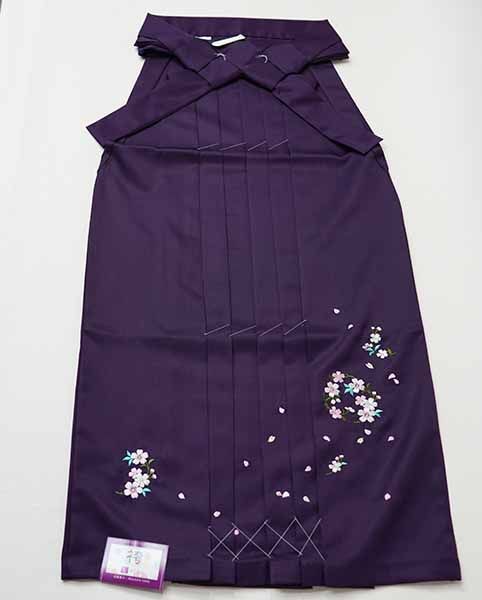 袴 刺繍 刺繍袴 単品 女性用 行灯袴 ヘラあり 袴丈87cm 91cm 95cm
