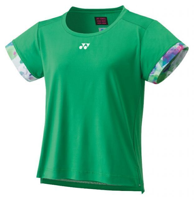 YONEX ヨネックス ウィメンズゲームシャツ アロエ L 20698 547 | スポーツ 運動 テニス ゲームシャツ シャツ 半袖 トップス ウエア ウェア ウィメンズ レディース Lサイズ L UVカット 吸汗速乾 スト
