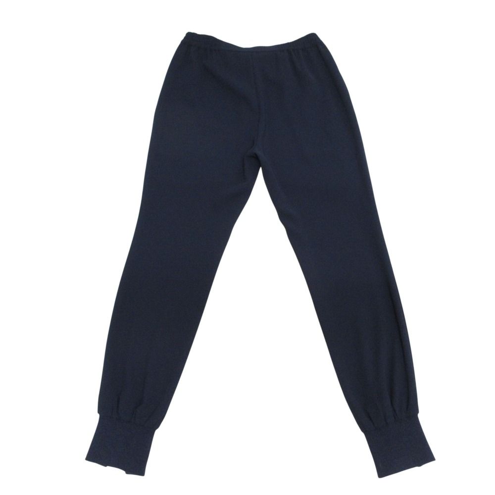 23SS Col Pierrot コルピエロ Rib Pants リブ イージーパンツ サイズ36 ネイビー レディース 古着