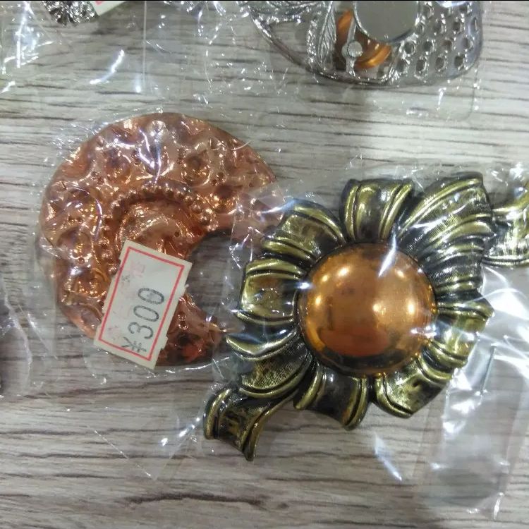 K107七宝焼アクセサリーパーツ素材大量100セット