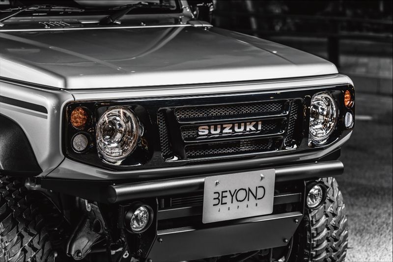 未使用 フロントグリル ジムニー ノマド JC74 BEYOND ピアノブラック塗装済 CODE06塗り ヴィンテージ フェイスグリル FRP製 ビヨンド befgvt-ts06-003 VS-ONE 豊富な種類。