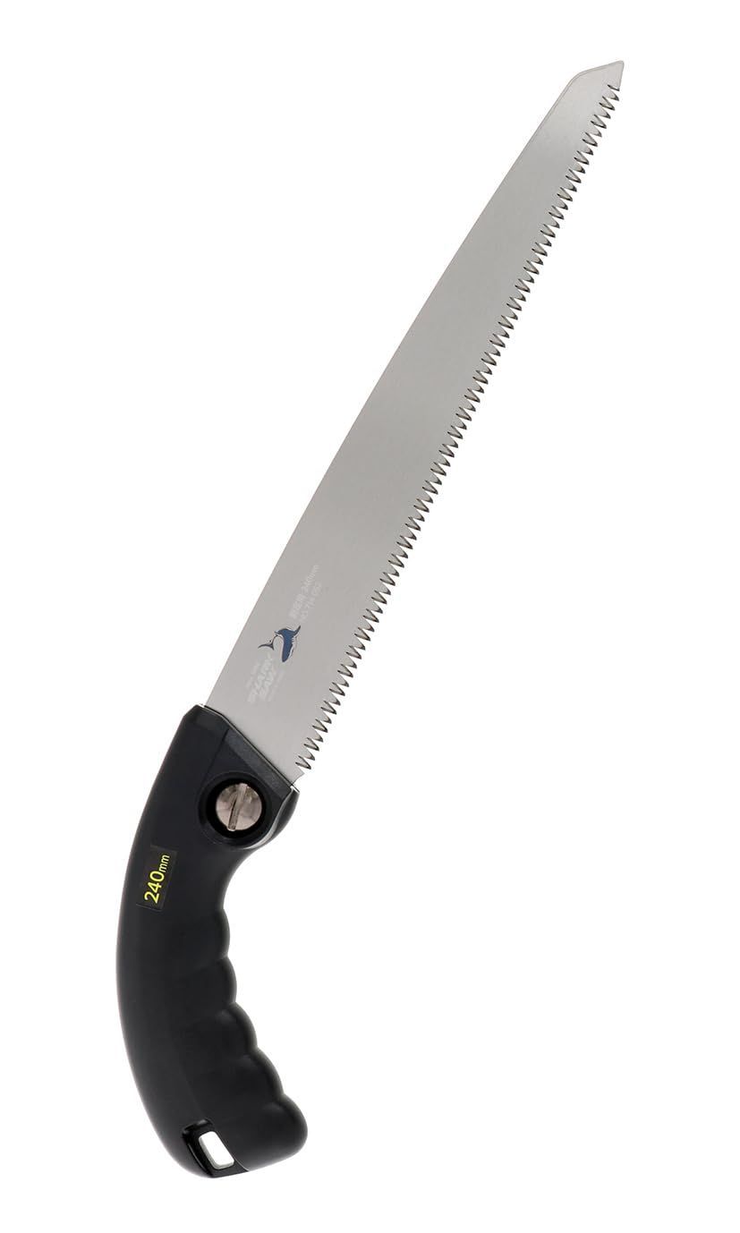 新品 髙儀(Takagi) シャークソー サヤ付 替刃式 剪定鋸 240mm