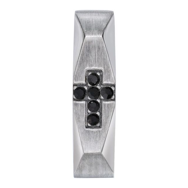 送料無料 リンクス メンズ ピアス イヤリング アクセサリー Men s LYNX Stainless Steel Cross Hoop Earring Stainless