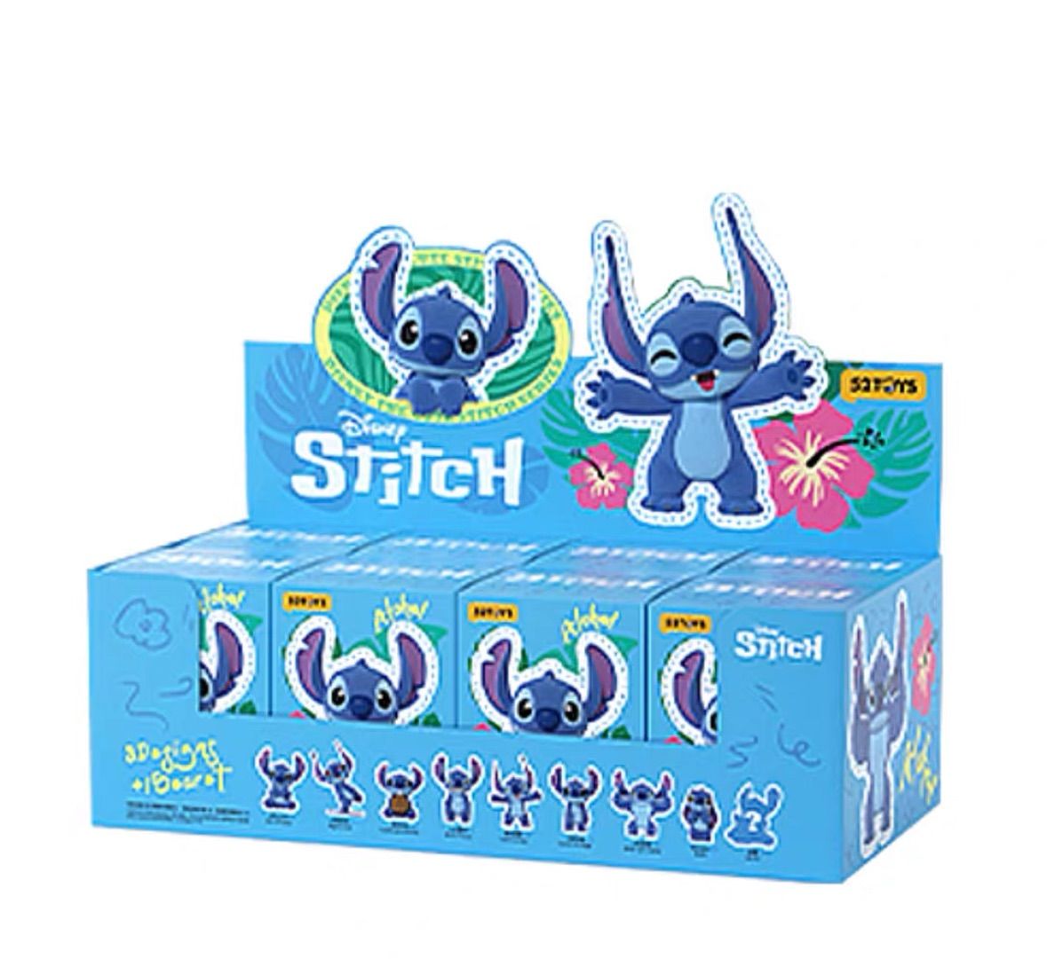 52TOYS BLINDBOX かわいいスティッチ　未開封BOX[8種類]新品 Amazon.co.jp: 52TOYS BLINDBOX かわいいスティッチ 8個入りBOX