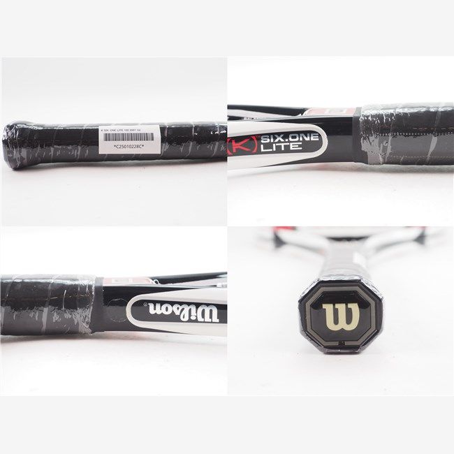wilson - 中古 テニスラケット ウィルソン K シックスワン ライト 102 2007年モデル【トップバンパー割れ有り】 (G1)WILSON K SIX. ONE LITE 102 2007 wilson - 中古 テニスラケット ウィルソン K シックスワン