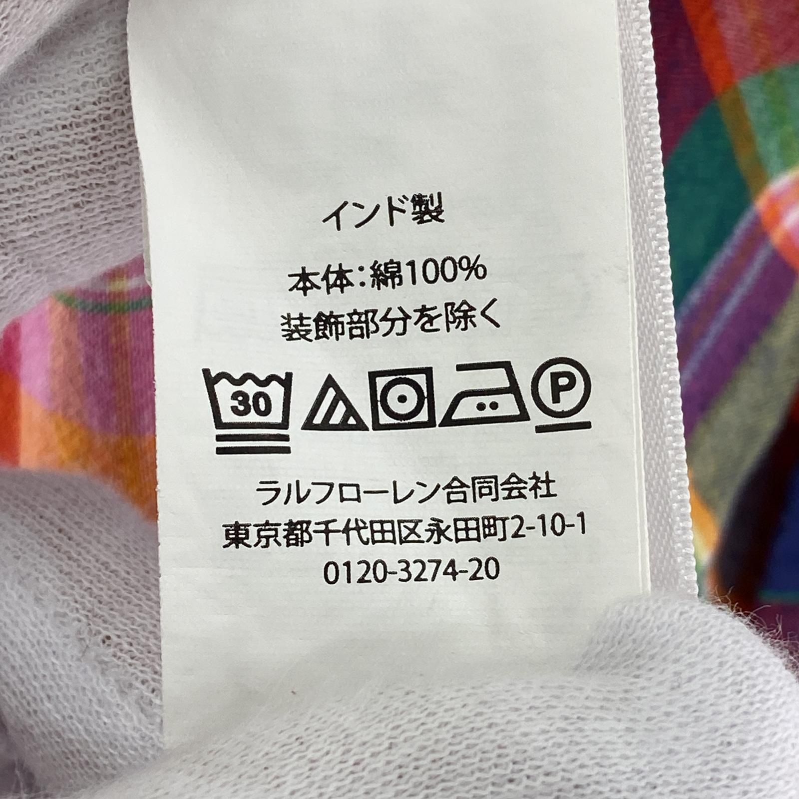 POLO RALPH LAUREN ポロラルフローレン チェック ノースリーブ