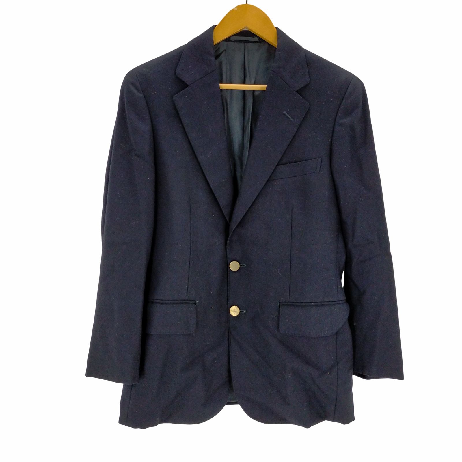 エーボンハウス AVON HOUSE 金ボタン 紺ブレ テーラードジャケット