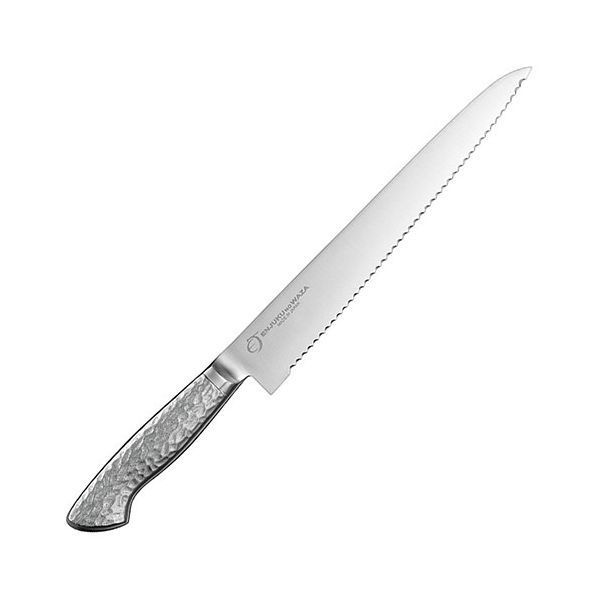 よこやま 燕熟の技 パン切り包丁 全長37.5cm 刃渡り24cm EJRK-1501