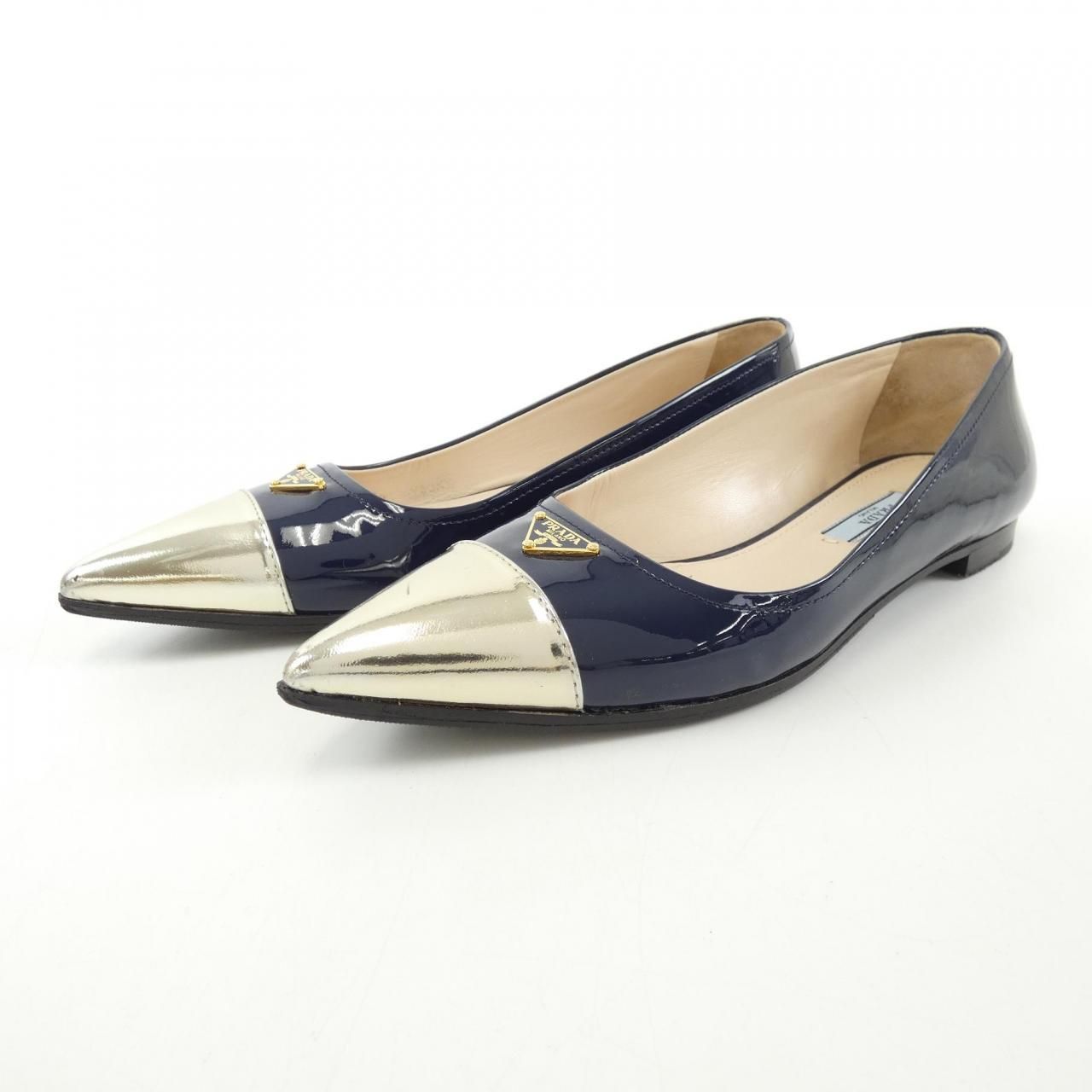 PRADA　プラダ パンプス プラダ PRADA フラットシューズ PRADA プラダ 21.5 フラット