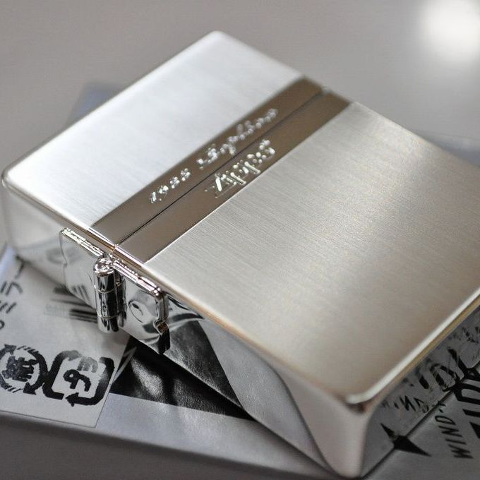 ZIPPO 1935レプリカジッポ ミラーライン シルバー カッコいいジッポ