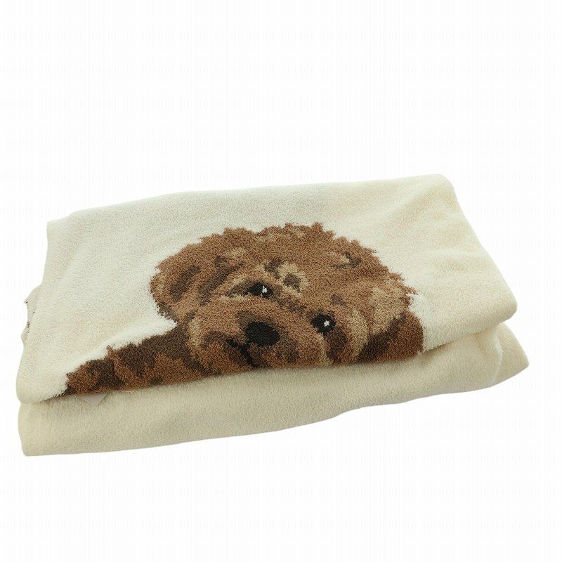 Amazon.co.jp: ジェラートピケ ベッド 寝具 パウダーDOG３柄ジャガードマルチカバー ビションフリーゼ 犬 いぬ ドッグ 毛布  ブランケット : ペット用品