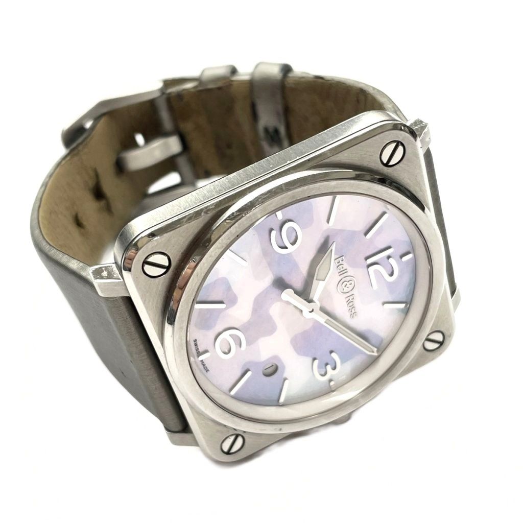 ベル&ロス BELL&ROSS BRS-64-S グレーカモフラージュ 腕時計 ウォッチ  