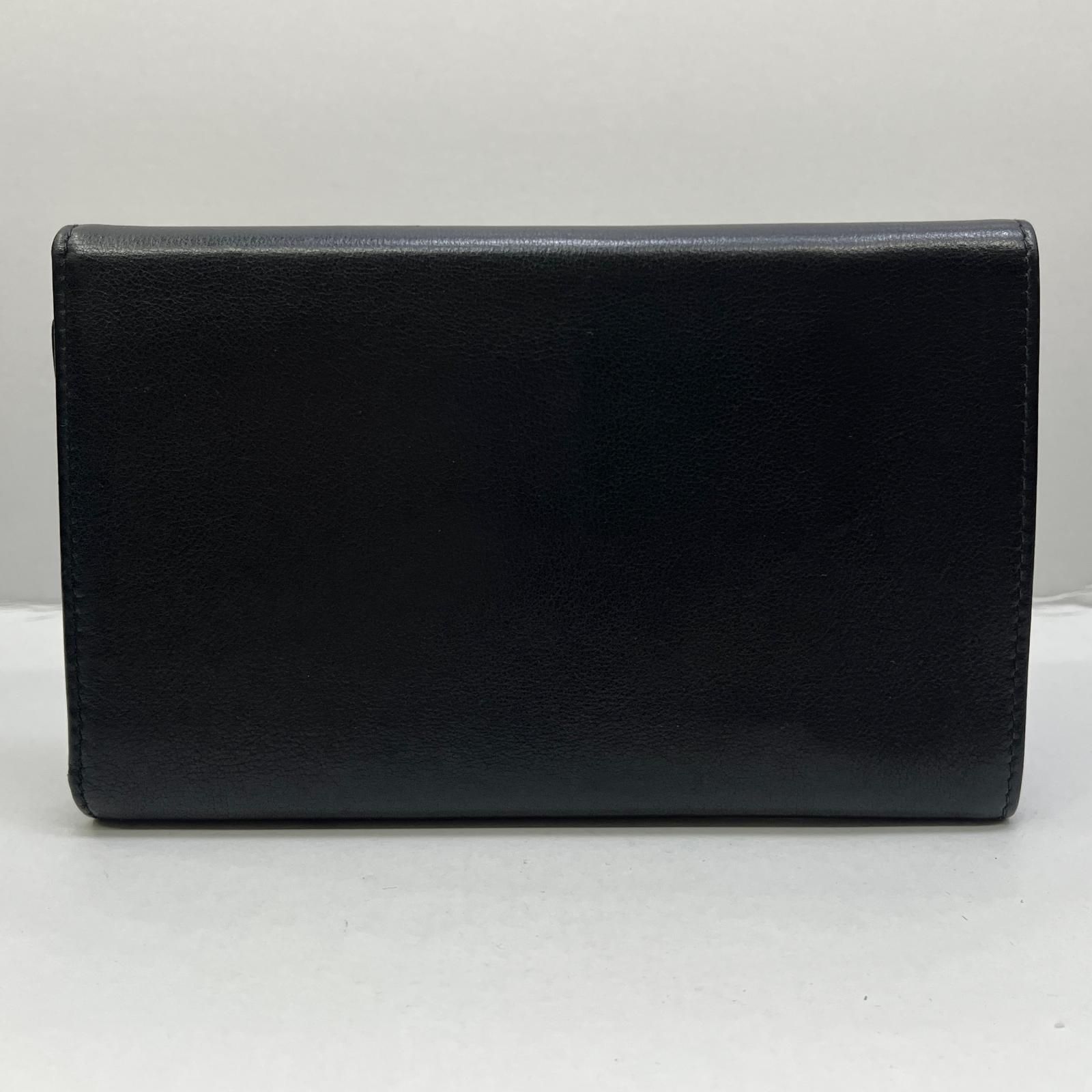 GIANNI VERSACE ジャンニヴェルサーチ 二つ折り財布 ブラック 黒 加古川店】 中古 Gianni Versace | ジャンニ・ヴェルサーチ 二