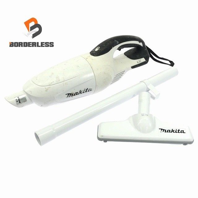 ☆中古品☆makita マキタ 18V 充電式クリーナー CL180FD 白 本体