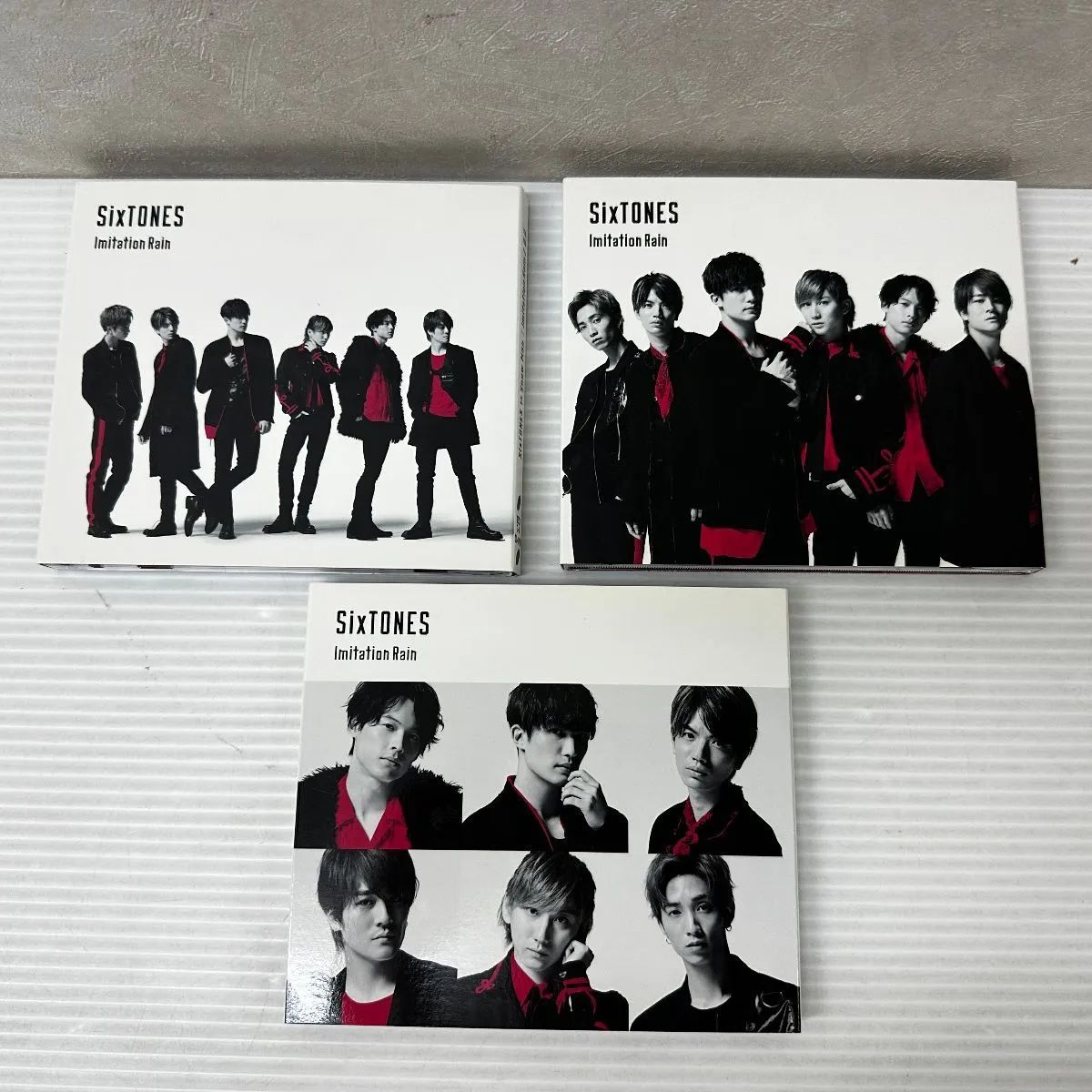 Johnny&#39;s - SixTONES　Imitation Rain　3形態　新品未開封 Imitation Rain / D.D 3形態セット - メルカリ