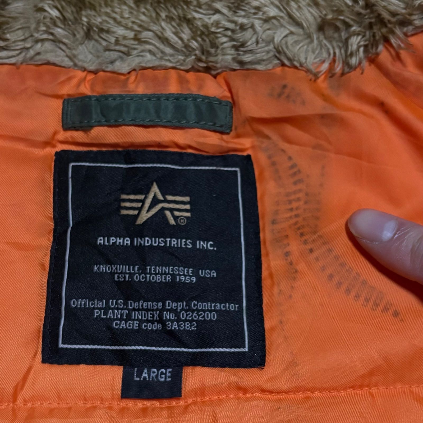 ALPHAINDUSTRIES アルファインダストリーズ N-3B FlightJacket 