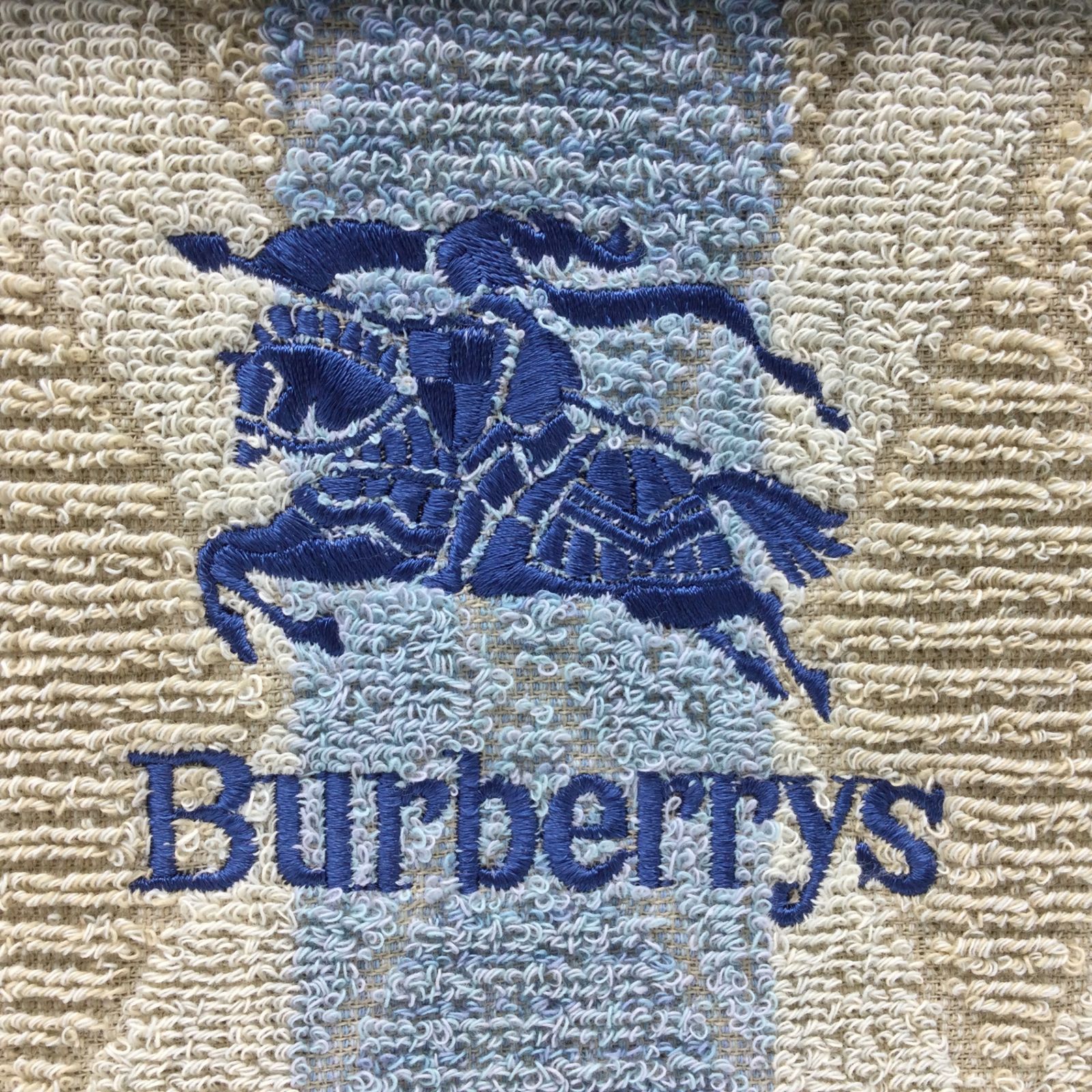 バーバリー　タオルケット　BB608 7015 【未使用・保管品】Burberrys バーバリー タオルケット 綿