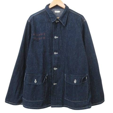 WAREHOUSEウエアハウスデニムカバーオール 40 WAREHOUSE[ウエアハウス] カバーオール 2110 デニムカバーオール DENIM