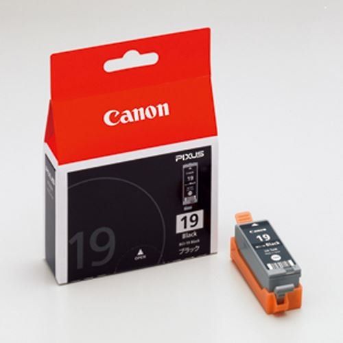 キヤノン キヤノン インクタンク BK BCI-19BK 00018121【まとめ買い3個セット】 