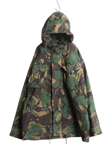90s イギリス軍 実物 DPM カモ MVP コンバット ジャケット メンズ XL 程 古着 オールド ミリタリー 迷彩 大きいサイズ スモッグ ジャンパー