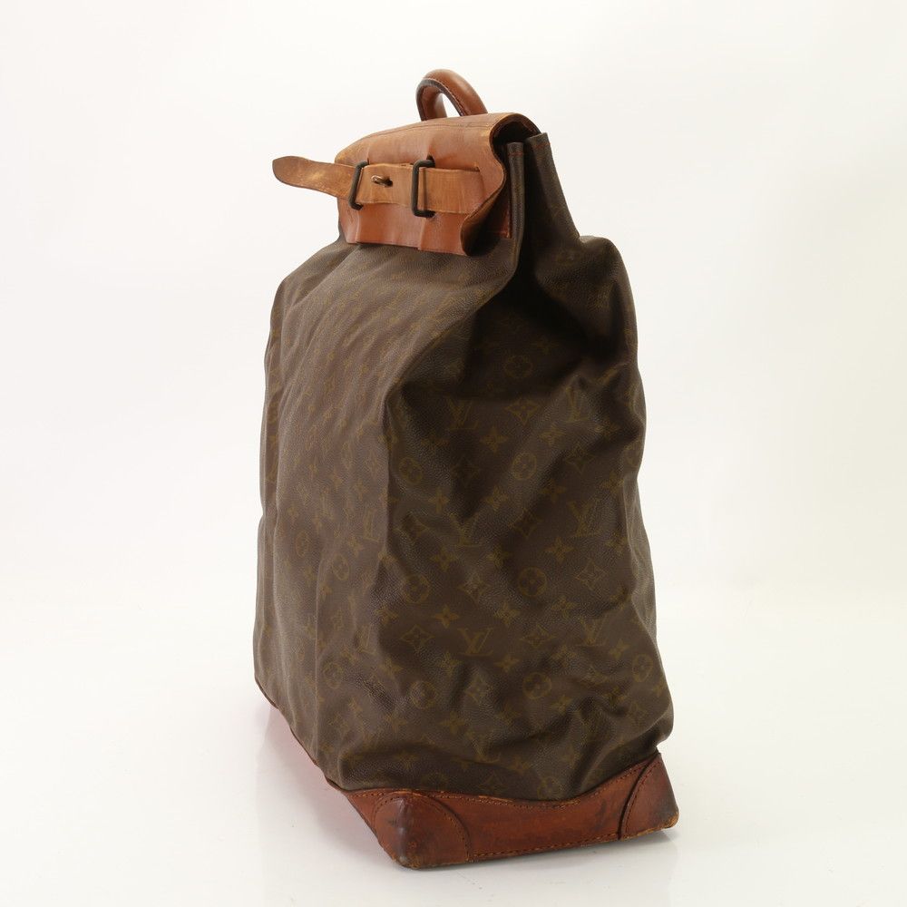 美品 LOUIS VUITTON モノグラム スティーマー バッグ ボストン LOUIS VUITTON】ルイヴィトン『モノグラム スティーマーバッグ55