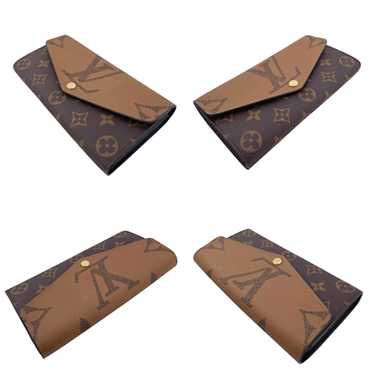 中古】LOUIS VUITTON ルイ・ヴィトン ポルトフォイユ・サラ M80726  