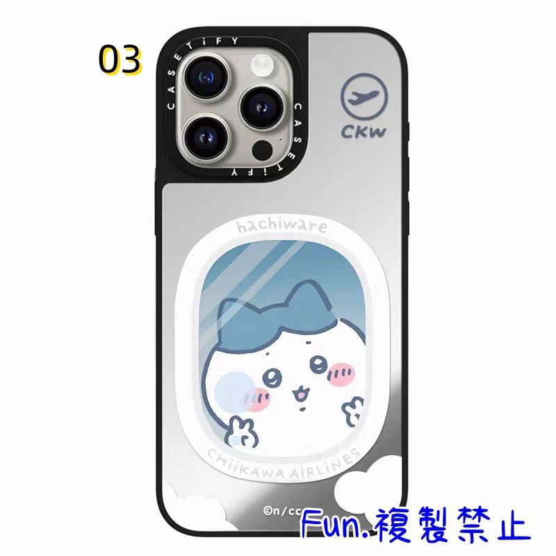 3カラー選択】Casetify x Chiikawa iphoneケース ミラーケース