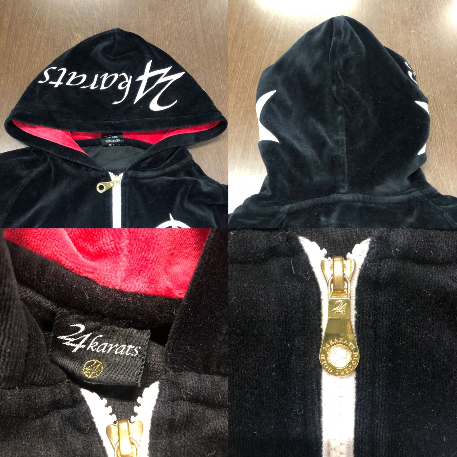 【美品 希少】24karats EXILE PRIDE ジャージ ベロア L 美品 希少】24karats EXILE PRIDE ジャージ ベロア L