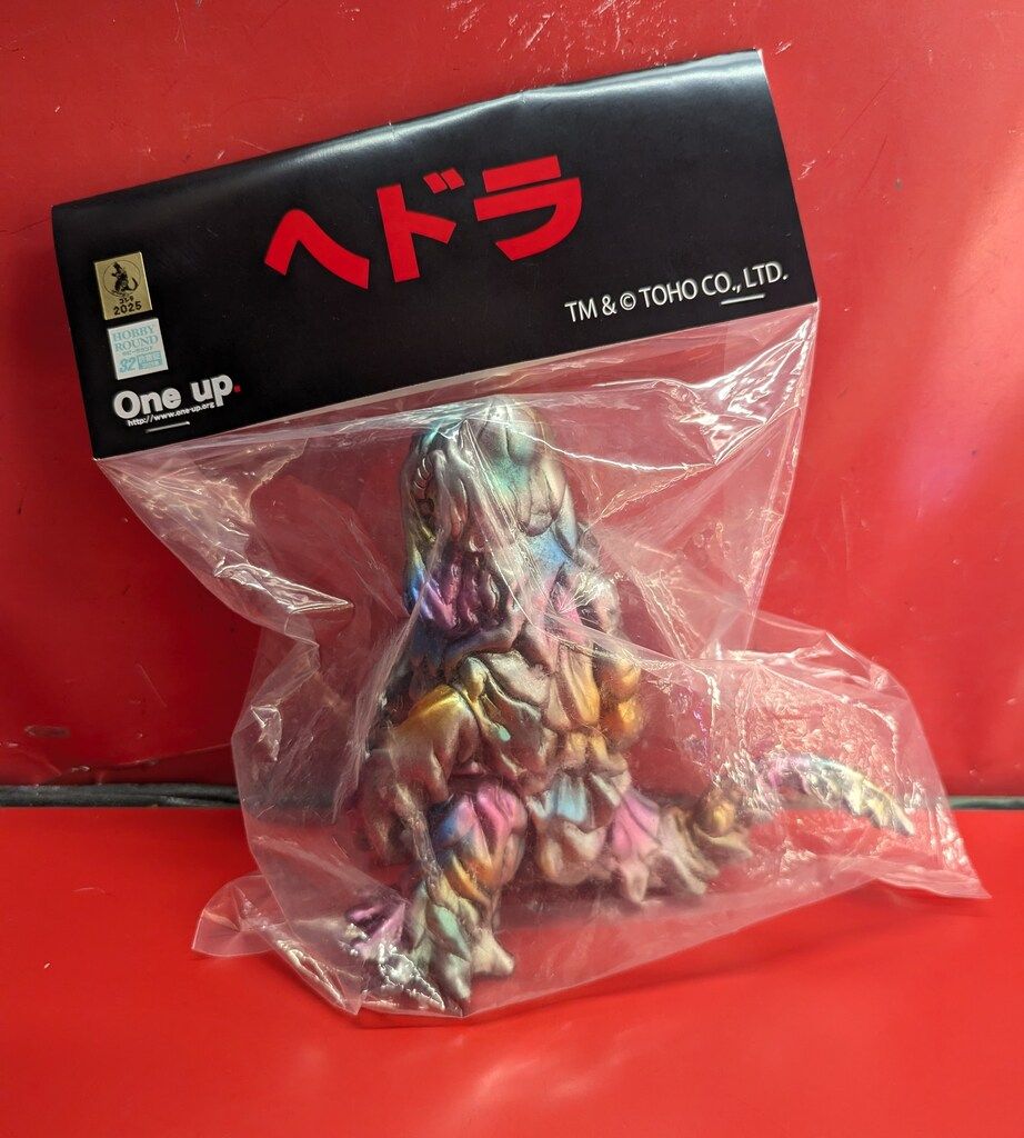 ヘドラ　1971　One up.　ワンアップ One up ヘドラ 大 1971 後藤彩色所 ホビーラウンド 32