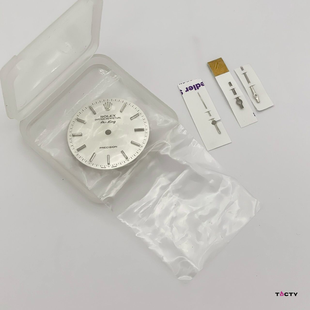 ⭐️ROLEX Air King 文字盤 & 針セット⭐️ SELECT INC. [ROLEX エアキング Air - King ブラックギルト