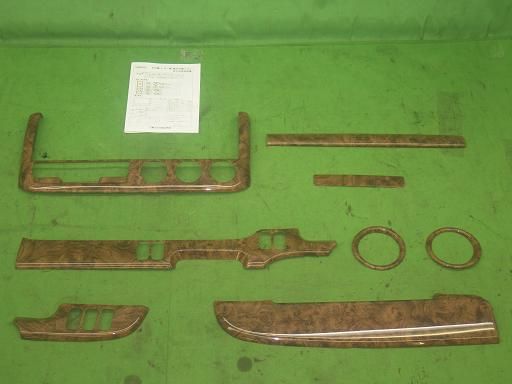 【未使用】QZ040623  キャンター 純正 木目パネル 1台分