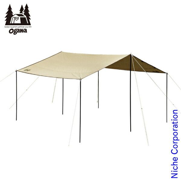 アイリスオーヤマ キャンプ用品 アウトドア タープ ヘキサタープ