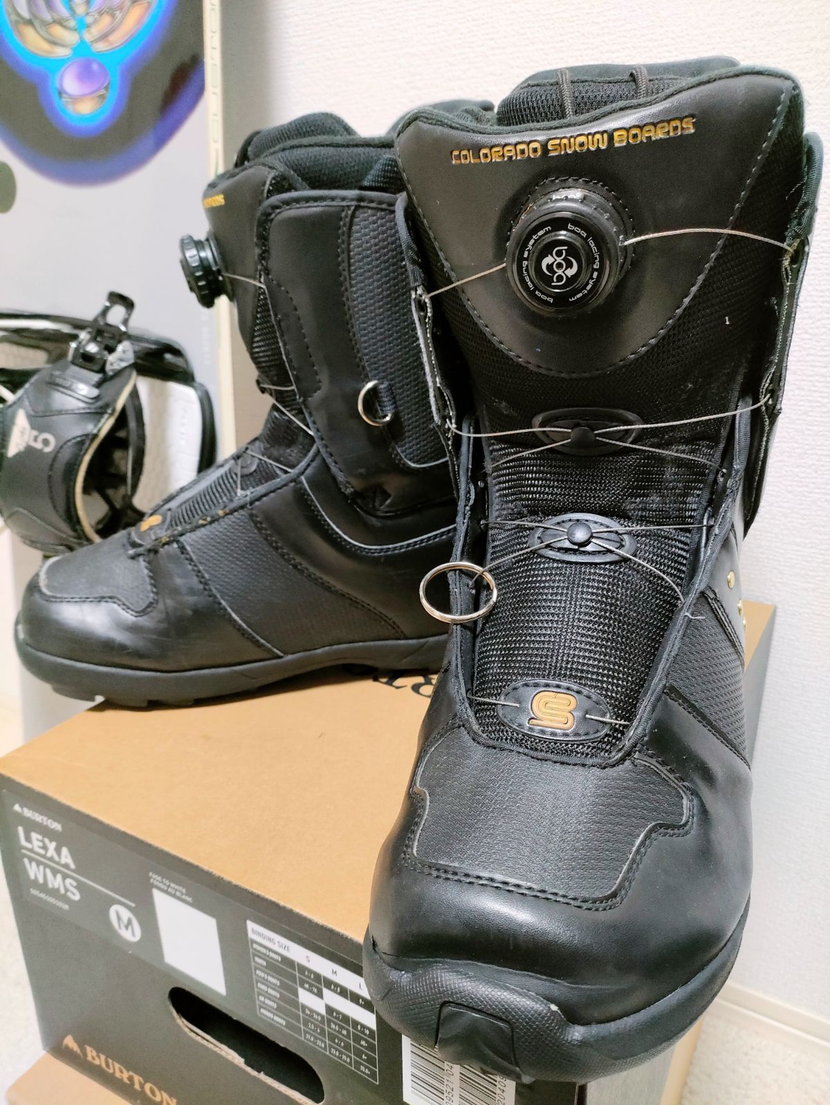 人気の福袋 輝い 新品、未使用 BURTON FLOW ワックス塗って発送もでき