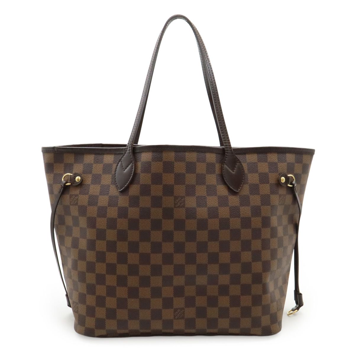 LOUIS VUITTON ルイ ヴィトン ダミエ ネヴァーフルMM トートバッグ ショルダーバッグ ショルダートート セミショルダー 肩掛け N51105
