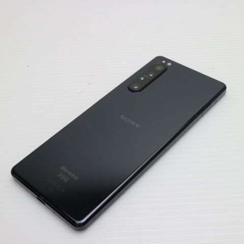 美品 SO-51A Xperia 1 II ブラック スマホ 白ロム 土日祝発送OK
