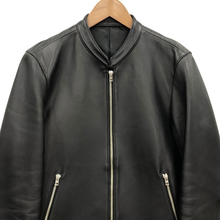 リドム シングルライダース ジャケット ジップアップ 本革 羊革 リドム シングルライダース ジャケット ジップアップ 本革 羊革