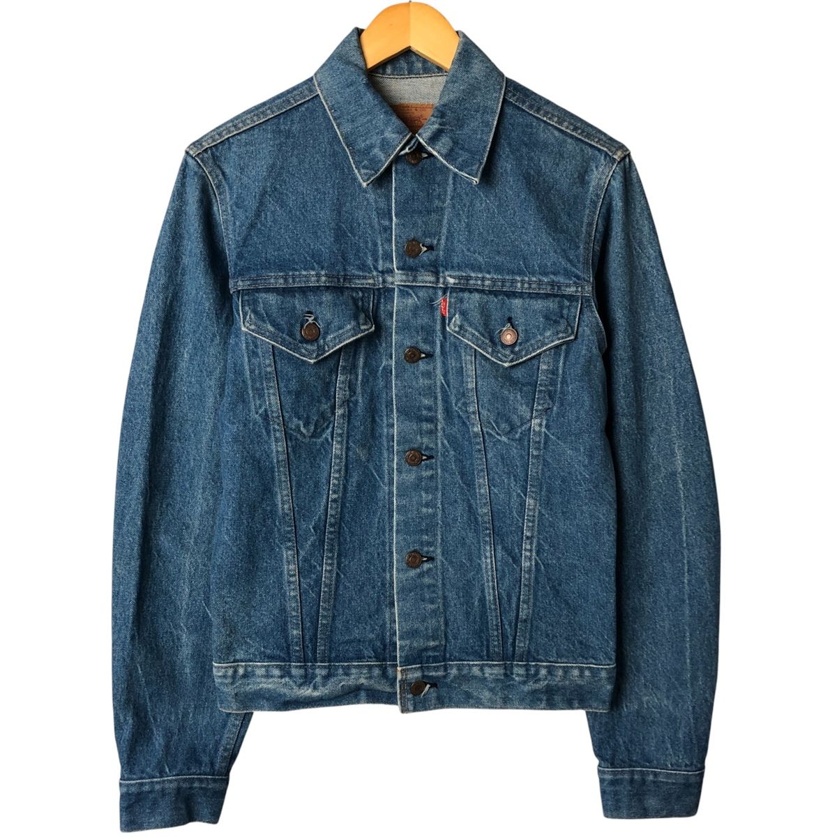 希少◎Levi's 71205-0217 70s USA製 サイズ46L 古着 70~80年代 リーバイス Levi's 71205-0217 デニムジャケット