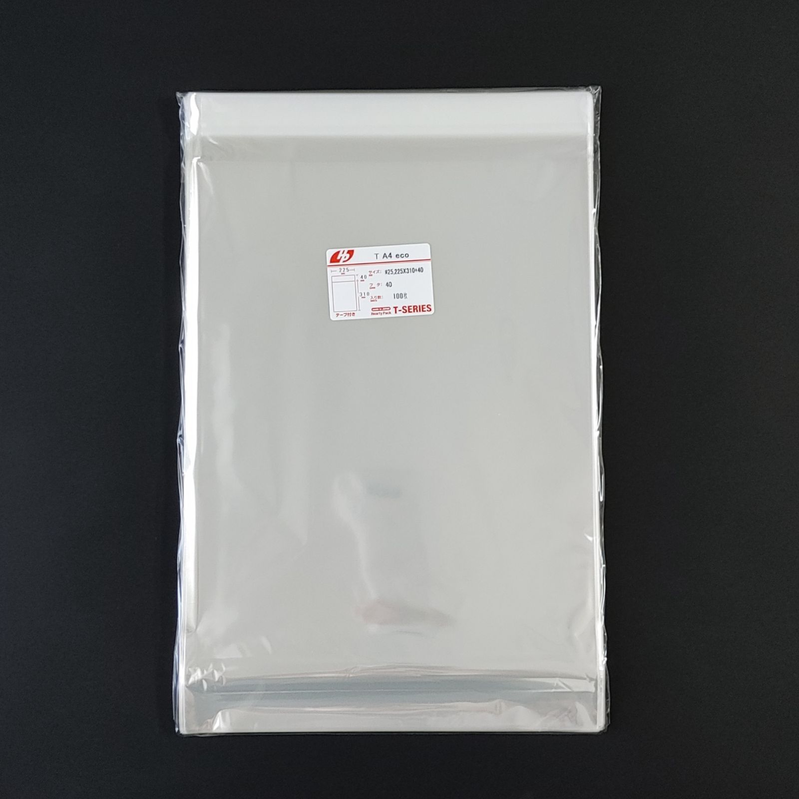 普通郵便)テープ付きOPP袋 長形3号サイズ 39枚 透明ラッピング袋 - 材料