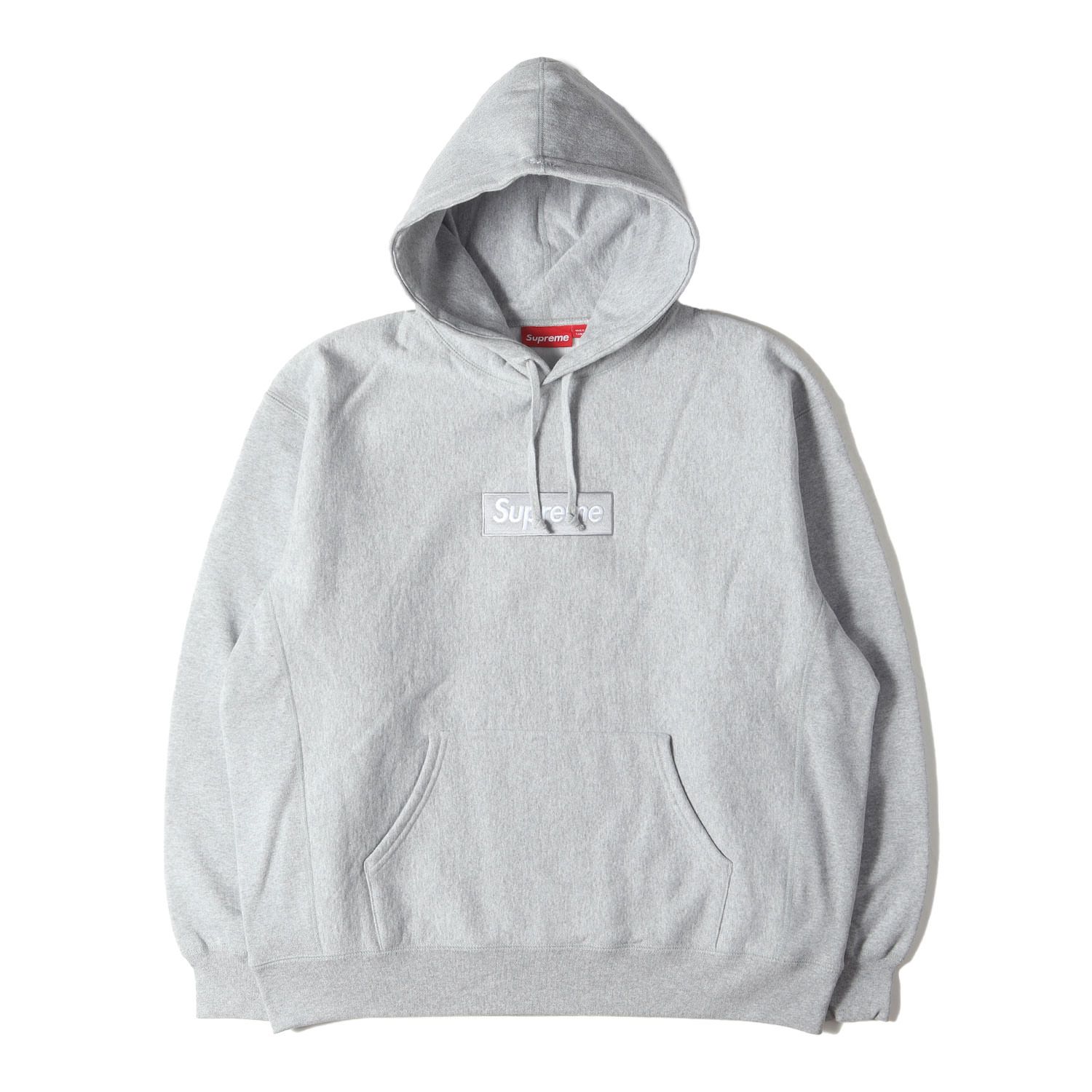 極希少初期 00s Supreme ボックスロゴ パーカー グレー XL Supreme