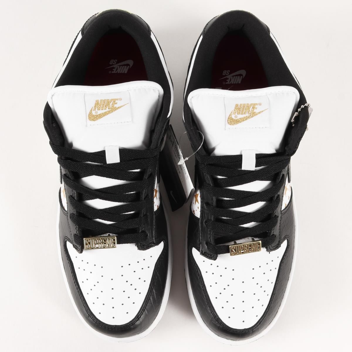 新品 Supreme NIKE SB DUNK LOW OG QS DH3228-102 ホワイト ブラック 