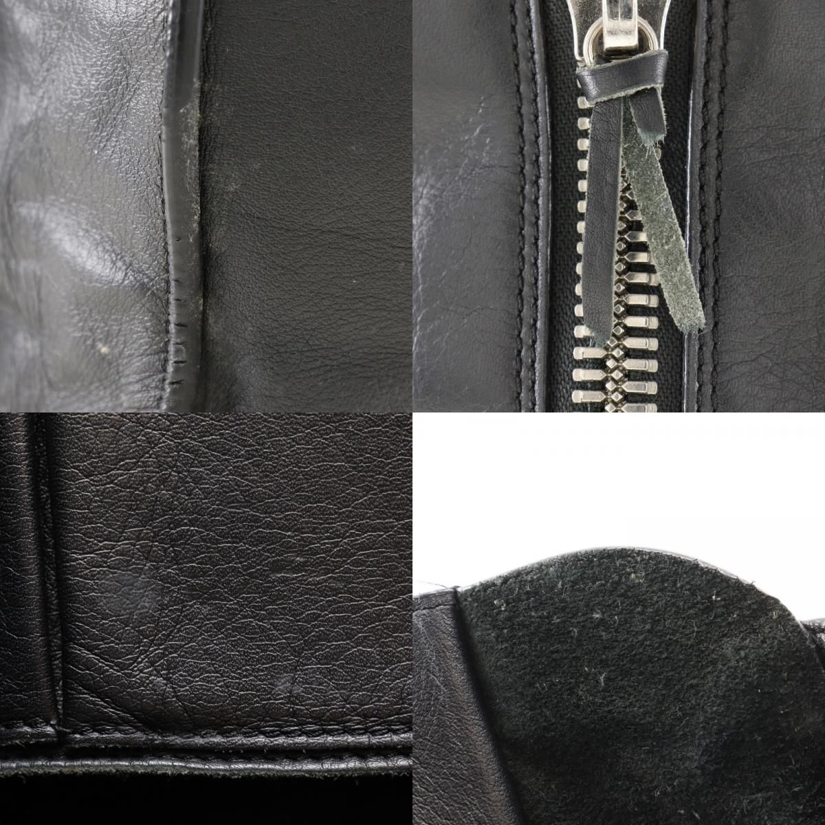 BALENCIAGA】バレンシアガ ペーパーバッグ 255412 カーフ 黒