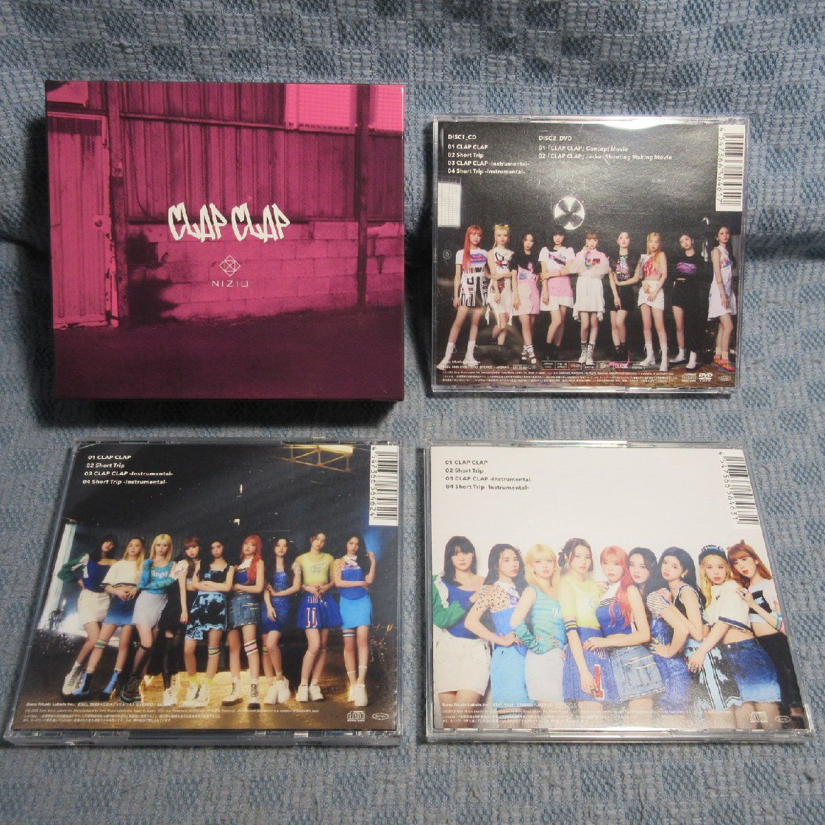NiziU CLAP CLAP 直筆サイン入り CD ktown4u.com : NiziU - [Clap Clap] (CD+Booklet) (Limited