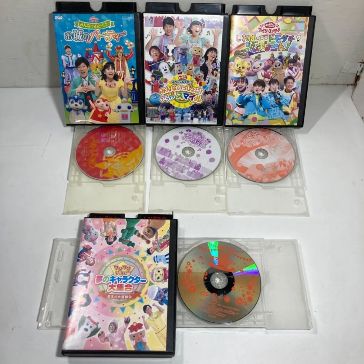 ☆NHK 教育テレビ 幼児向け レンタル落ちDVD 大量 37本 まとめ