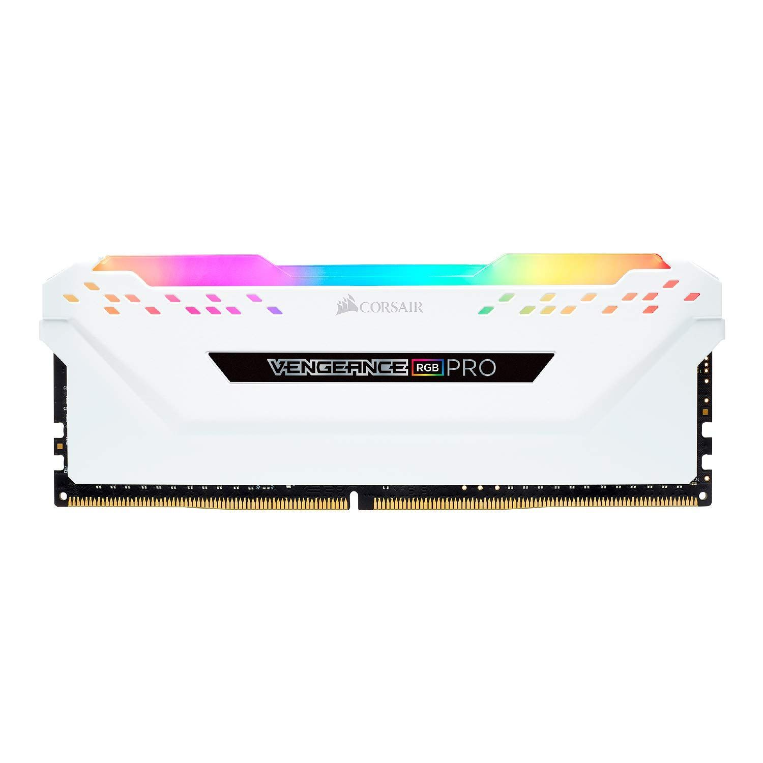 【新着商品】ホワイト シリーズ PRO 16GB RGB VENGEANCE [8GB×2枚] メモリモジュール デスクトップPC用 CMW16GX4M2C3200C16W DDR4-3200MHz CORSAIR