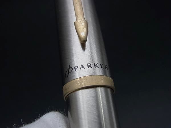 PARKER パーカー 万年筆 筆記用具 文房具 ステーショナリー シルバー系