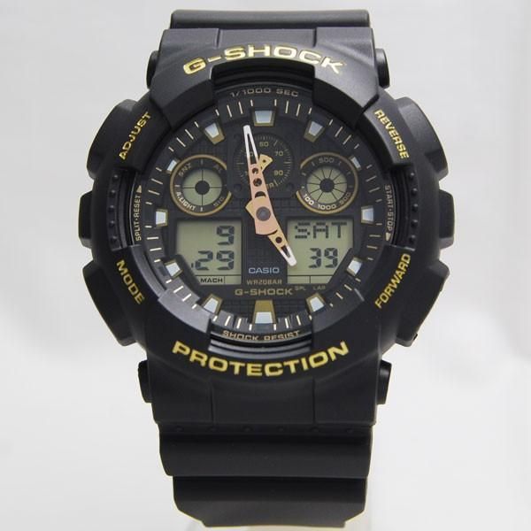 【即納】カシオCASIO Gショック ジーショック G-SHOCK 海外モデル アナデジ SPECIAL COLOR GA-100GBX-1A9