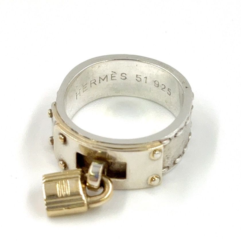 【美品・未使用・正規品】エルメス　ケリー　シルバーリング　HERMES 51 HERMES/エルメス】ケリーリング シルバー 7号｜ヴァルティーク
