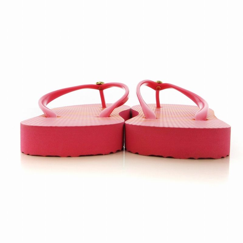 トリーバーチ TORY BURCH ビーチサンダル トング ロゴ 24.5-24cm 