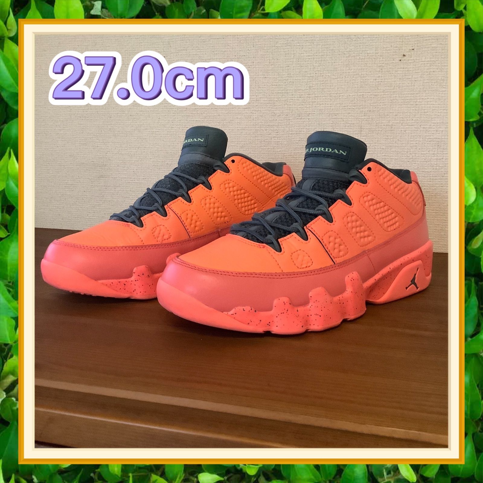 NIKE Jordan9 Retro Low 832822-805 27.0cm