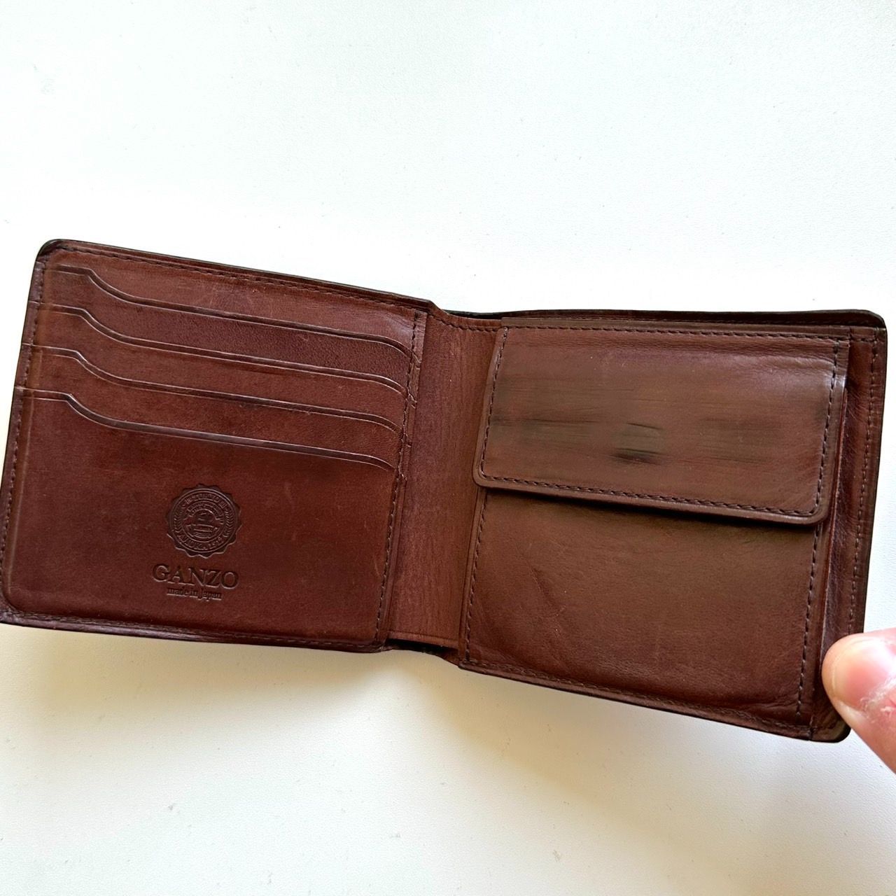 ガンゾ GANZO 二つ折り財布 ケセマ レア - メルカリ